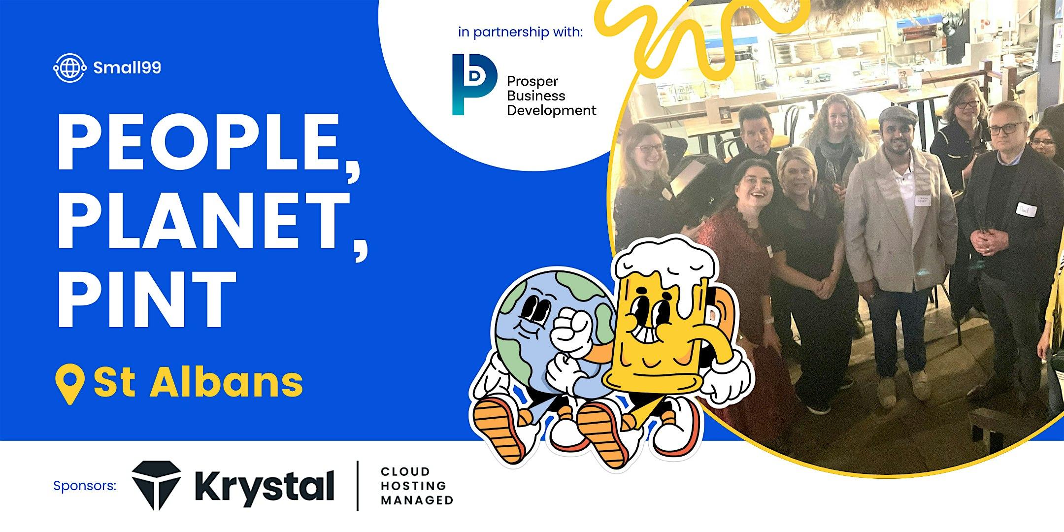 St Albans - Small99's People, Planet, Pint™: Sustainability Meetup