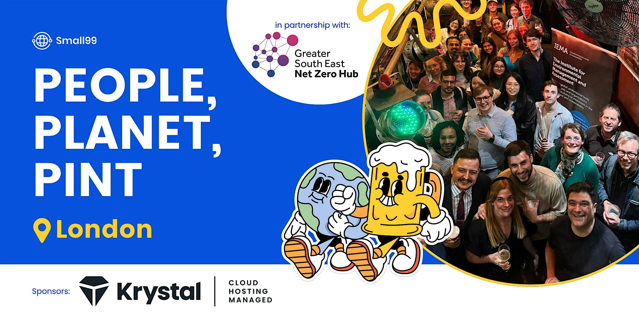 London - GSENZH x  People Planet Pint™: Sustainability Meetup