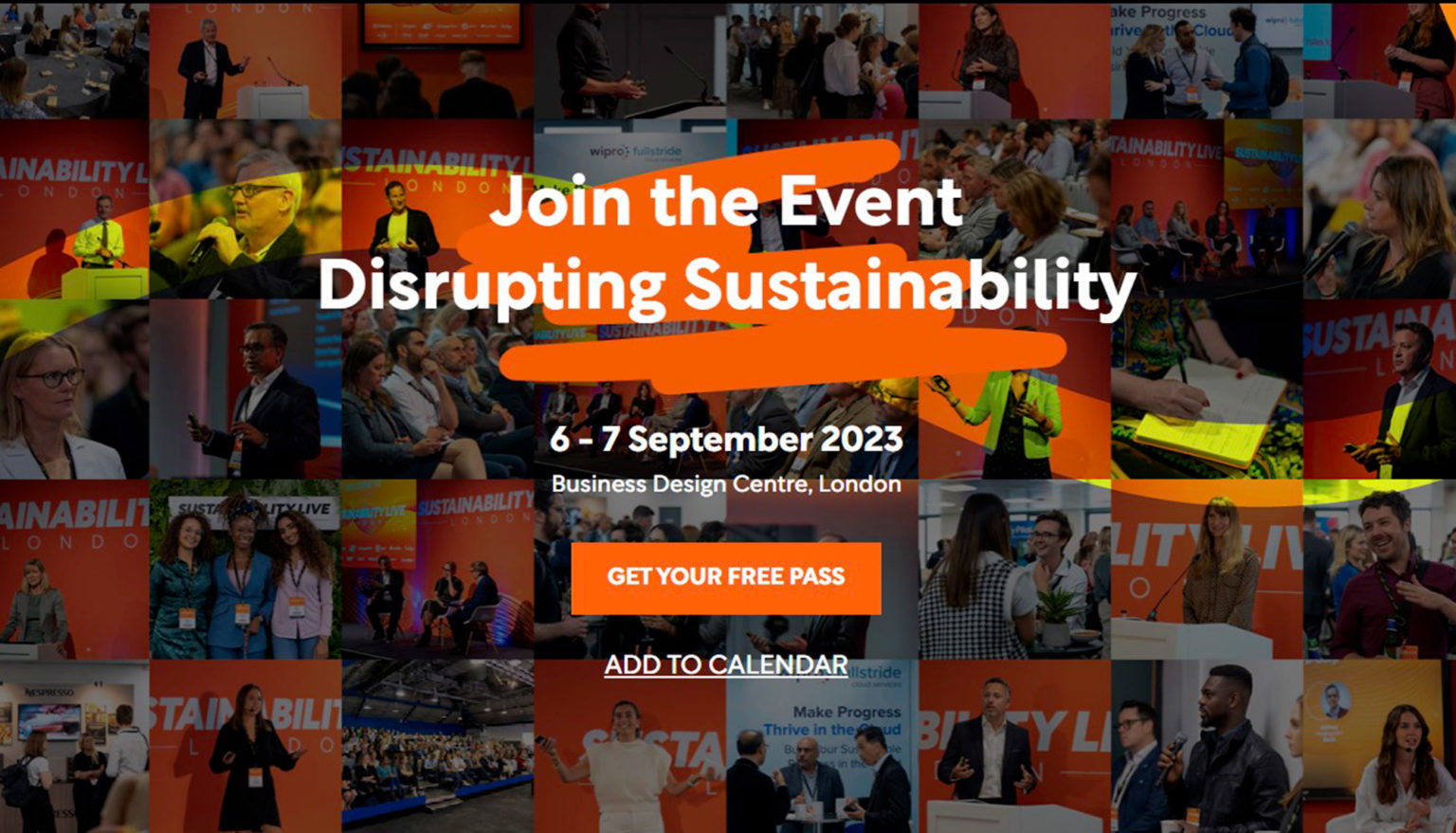 Sustainability LIVE London 2023 Sustainability Events